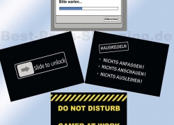 Schmutzfangmatte mit coolen Sprüchen für 12,84€ inkl. Versand