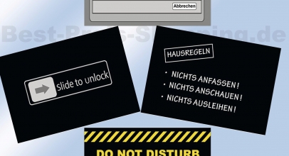 Schmutzfangmatte mit coolen Sprüchen für 12,84€ inkl. Versand