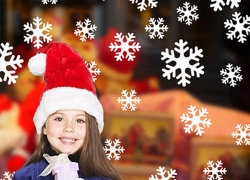 Weihnachtsdeko 27tlg. Schneeflocken Sticker-Set für 1,89€ inkl. Versand