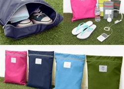 Reise Schuhtasche/-beutel mit Reißverschluss für 1,35€ inkl. Versand