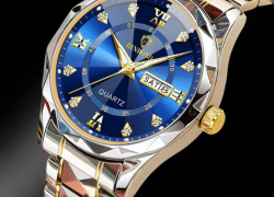 BINBOND Herren Armbanduhr – wasserdichte leuchtende Quarzuhr für 6,77€!