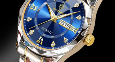 BINBOND Herren Armbanduhr – wasserdichte leuchtende Quarzuhr für 6,77€!