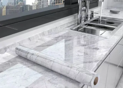 Küche-Folie ölbeständig wasserdicht selbstklebend – verschiedene Farben/Muster/Größen mit bis 95% Rabatt!