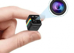 Mini-Kamera HD 1080p tragbare kleine Nanny Cam Video Voice Recorder Indoor verdeckte Überwachung für zu Hause und im Büro mit 61% Rabatt!