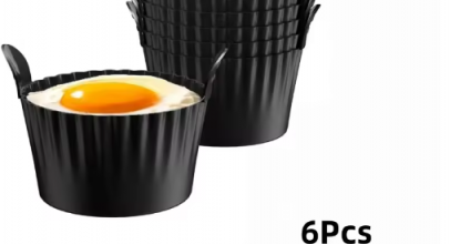 Airfryer Mikrowelle 6 Stück Silikon Muffin Ei Form für 0,99€ inkl. Versand!