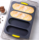 Silikon Backform Brot Baguette Form Grade für 3,39€ inkl. Versand!