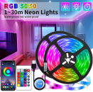 USB-LED-Streifenlichter, APP-Steuerung, Farbwechsel, 5050 RGB-LED-Licht, flexibles Lampenband für Raumdekoration, TV-Hintergrundbeleuchtung, Diode ab 1,69€ inkl. Versand!
