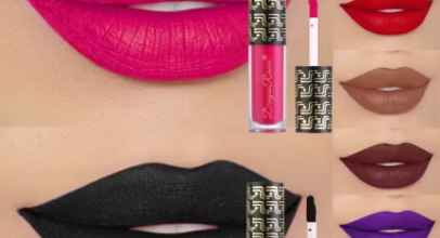 Ryukin Mattflüssiger Lippenstift, Make-up, Lippenglasur, feuchtigkeitsspendend, wasserdicht mit 41% Rabatt!