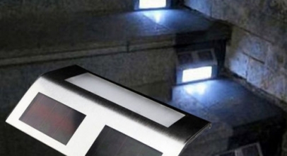 1 x Solar Power LED-Leuchte für Treppen/Wände für 4,17 Euro inklusive Versand