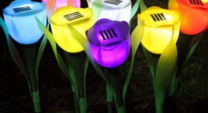 LED Tulpe Solarleuchte für 2,86€ inkl. Versand