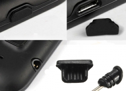 1 x je 8 Stück Silikon Anti-Staub 8-Pin-Anschluss und 3,5mm Kopfhörer  Stöpsel für 2,28 Euro inklusive Versand