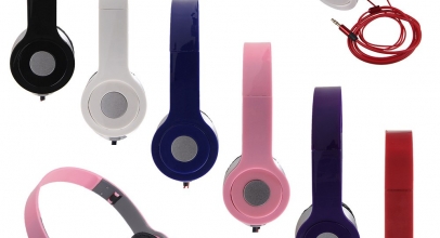 Faltbarer Stereo-Kopfhörer für iPhone, PC, MP3/4 etc. für 4,27€ inkl. Versand