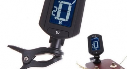 Clip-Stimmgerät mit LCD-Display für Gitarren und Streichinstrumente für 3,14€ inkl. Versand