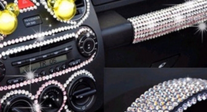 Auto, Handy, PC, Dekorations Strass-Aufkleber für 1,13€ inkl. Versand