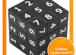 1 x Sudoku Zauberwürfel Luxus Edition mit 5,5cm Kantenlänge für 5,95 Euro inklusive Versand