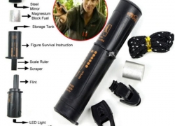 10-in-1 Outdoor Überlebens-Set mit wasserfestem Zylinder für 3,96€ inkl. Versand