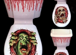1 x 3D Halloween Toiletten Aufkleber ab 7,02 Euro inklusive Versand