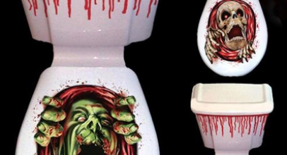 1 x 3D Halloween Toiletten Aufkleber ab 7,02 Euro inklusive Versand