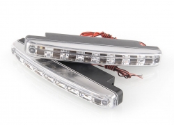 2x 8 LED 12V Auto Tagfahrlicht Lampe für 3,88€ inkl. Versand
