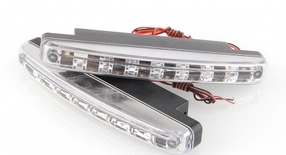 2x 8 LED 12V Auto Tagfahrlicht Lampe für 3,88€ inkl. Versand