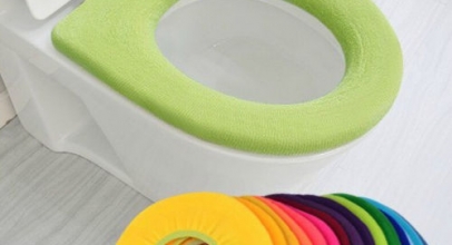 1 x Waschbarer Toilettensitz-Bezug für 1,00 Euro inklusive Versand