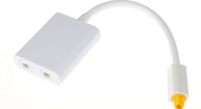 1 x Toslink optischer Verteiler/Splitter für 3,84 Euro inklusive Versand