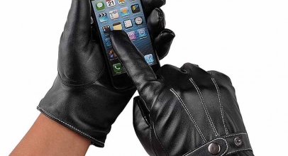 1 Paar Touchscreen-Handschuhe aus PU-Leder für 2,98€ inkl. Versand