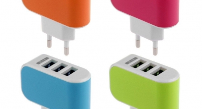 3-fach USB-Ladeadapter für die Steckdose für 1,85€ inkl. Versand