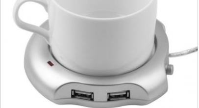 4-Port Kaffee-/Teetassen USB-Wärmer für 2,66€ inkl.Versand