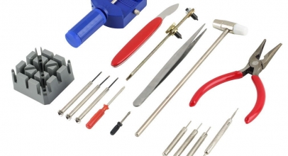 1 x 16-tlg. Uhrmacherwerkzeug Reparatur-Set für 5,55 Euro inklusive Versand