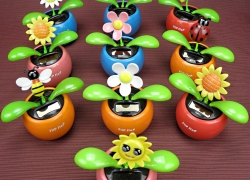 10x Flip-Flap Solarblume Wackelblume für 14,39€ inkl. Versand