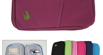 Travel Wallet/Reiseorganizer mit Reißverschluss für 2,29€ inkl. Versand