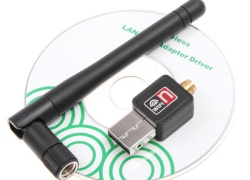 1 x Mini 150Mbps Wireless WiFi-LAN-Adapter mit einer 5dBi Antenne für Euro inklusive Versand