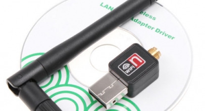 1 x Mini 150Mbps Wireless WiFi-LAN-Adapter mit einer 5dBi Antenne für Euro inklusive Versand
