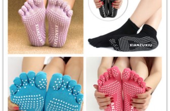 1 Paar Anti-Rutsch Massage Zehensocken für 1,57€ inkl. Versand