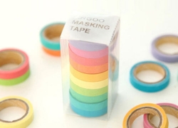 10 x Deko buntes Papierklebeband für 2,19 Euro inklusive Versand