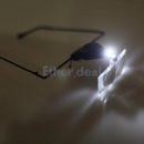 LED Vergrößerungsbrille mit Kopfband + 3 austauschbare Objektive für 9,49€ inkl. Versand