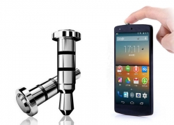 2x Klick Schnelltaste und staubdichter Stecker für Andriod Smartphone für 1,00€ inkl. Versand