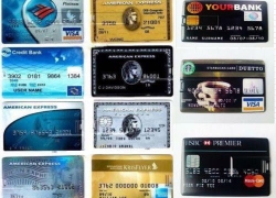 1x 128MB/4GB/8GB/16GB/32GB USB Kreditkarten Speicherstick ab 1,99€ inkl. Versand