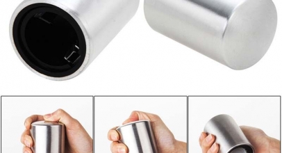 Ultrapraktischer Flaschenöffner „push2open“ für 3,12€ inkl. Versand