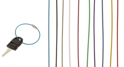 10x Outdoor Edelstahl Schlüsselring Spiraldraht mit Drehverschluß für 2,08€ inkl. Versand!