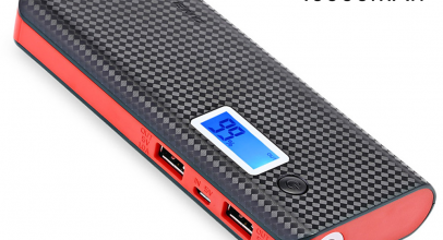 Powerbank 10000mAh Externe Battery Ladegerät 2x USB mit LCD Display für 10,99€ inkl. Versand!