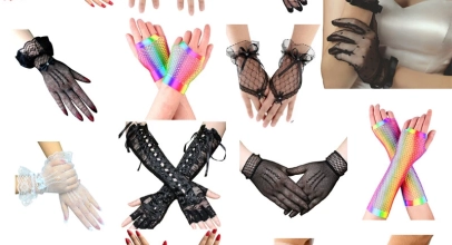 1 Paar Netz-, Spitzen-, Satin- oder Samthandschuhe ab 2,46€ inkl. Versand!