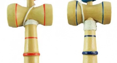 Holz Geschicklichkeitsspiel KENDAMA für 4,51€ inkl. Versand!