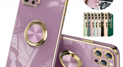 Handyhülle für iPhone 16 15 14 Pro Max 13 11 8 Magnetisch Ring Stand Schutz Case ab 5,46€ inkl. Versand!