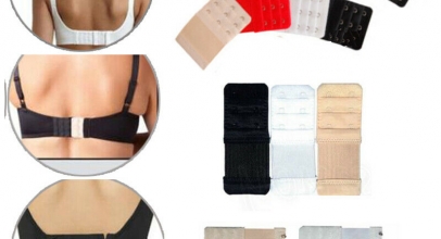 Damen BH Bra-Erweiterung Extender Zubehör 2/3/4 Haken ab 1,-€ inkl. Versand