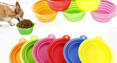 Faltbarer Silikon Wasser-/Futternapf für 1,86€ inkl. Versand!