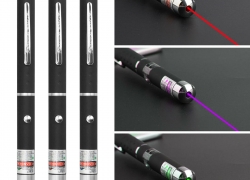 3x Laserpointer grün, lila und rot für 6,45€ inkl. Versand