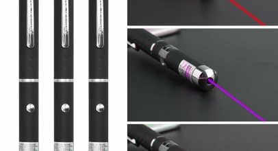 3x Laserpointer grün, lila und rot für 6,45€ inkl. Versand