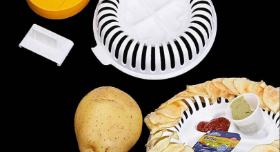 Mikrowellen Kartoffel-Chips-Maker Set für 5,84€ inkl. Versand!